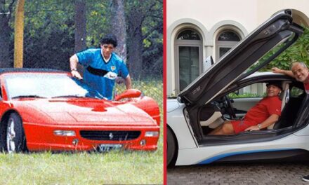 ¡Otro año sin Diego Maradona! Recordamos la curiosa colección de vehículos del D10S del fútbol