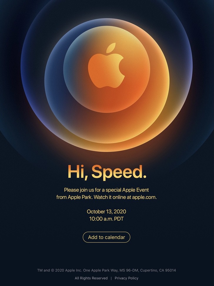 Iphone 12 Invitación Apple