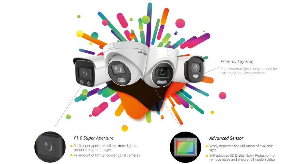 Hikvision presenta las nuevas cámaras ColorVu 2.0 4K