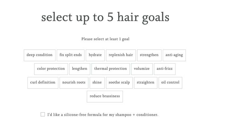Function of Beauty hair goals