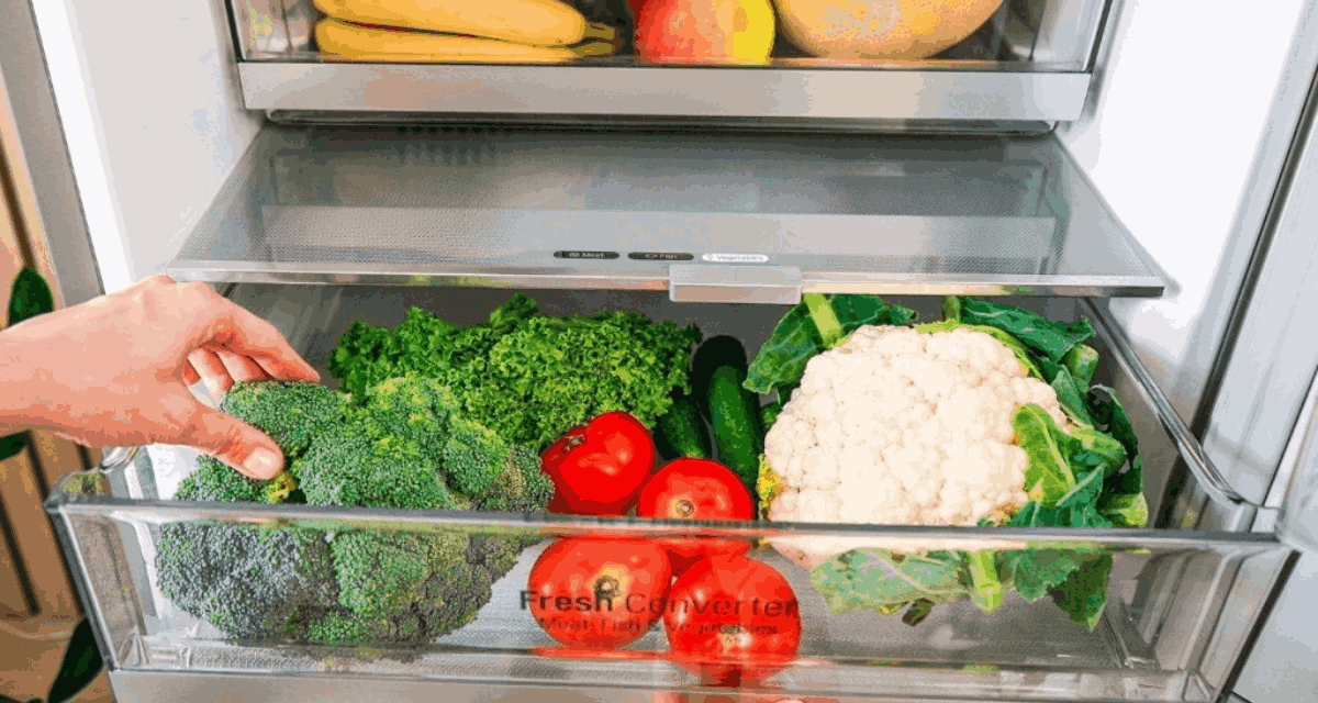 LG: ¿Cómo almaceno correctamente frutas y verduras en el refrigerador?