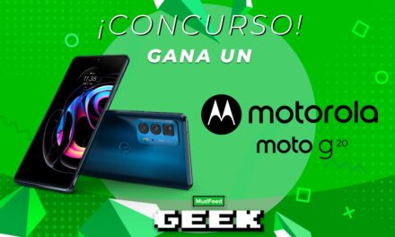 Concurso: Motorola y MudFeed Geek te regalan un increíble smartphone Moto G20