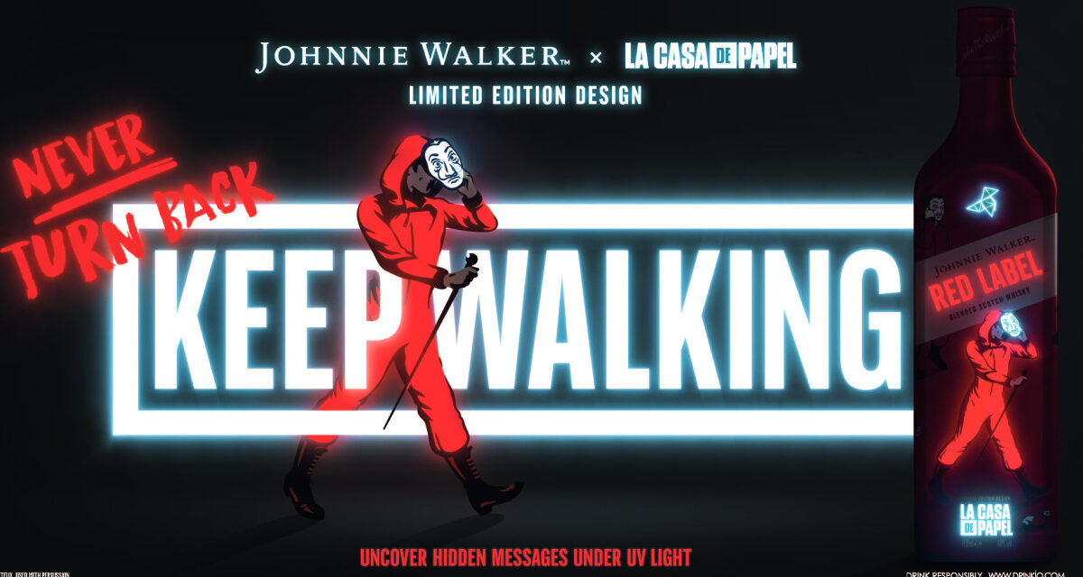 Johnnie Walker presenta una misteriosa edición especial inspirada en La Casa de Papel