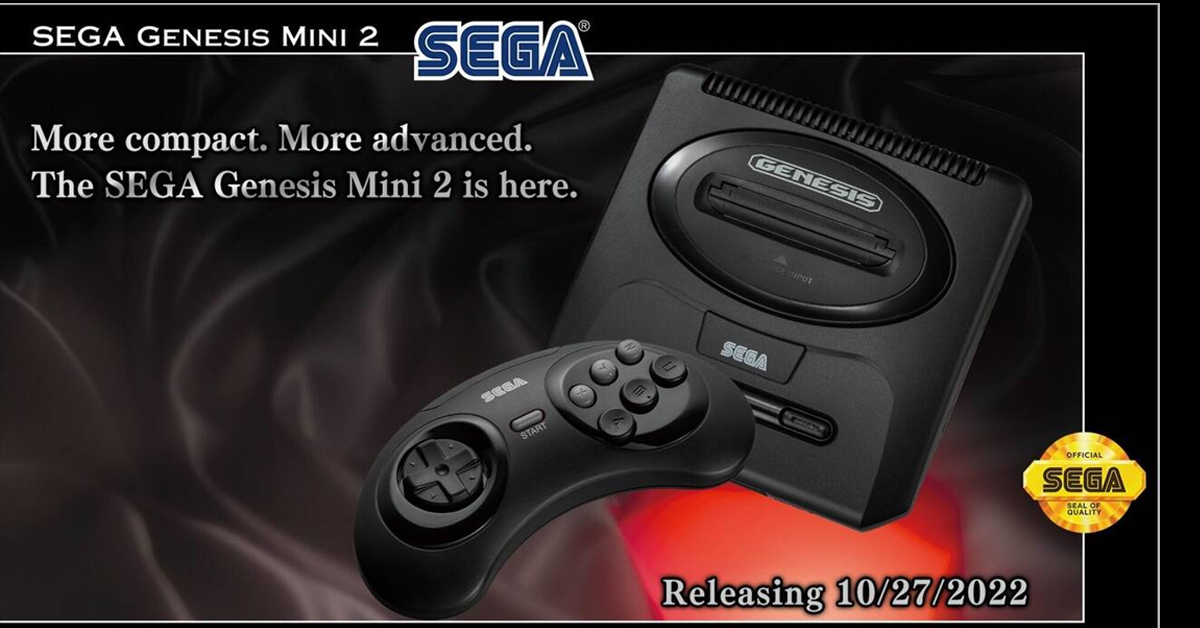 SEGA Genesis mini 2: queda muy poco para el lanzamiento de la renovada consola