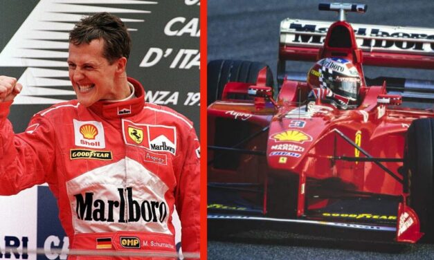 El «Ferrari invencible» de Schumacher fue subastado por seis millones de dólares