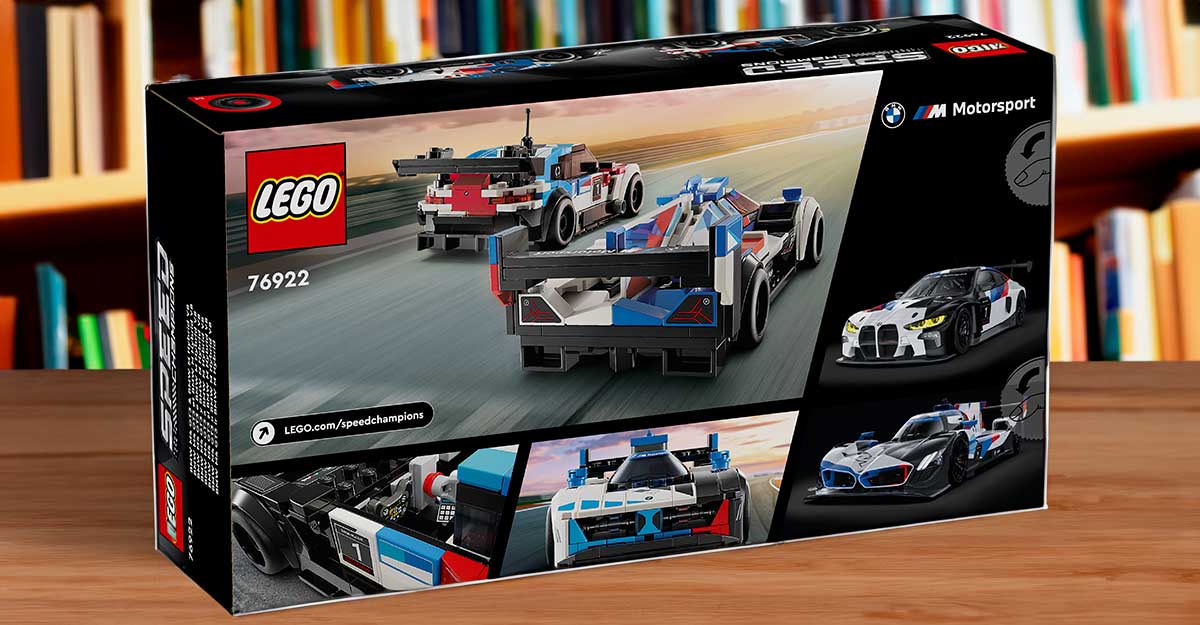 Speed Champions: BMW M Motorsport se une a LEGO para emocionar a coleccionistas