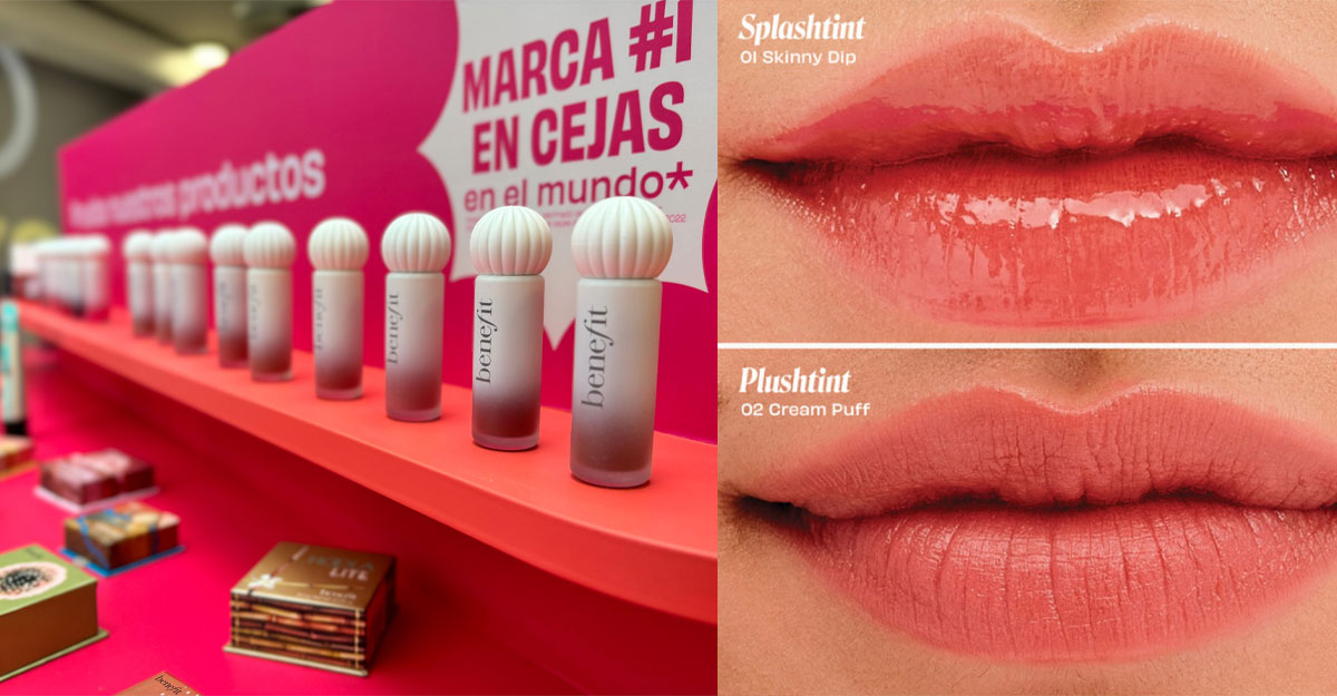 Splashtint y Plushtint: La nueva clase de tintas de Benefit